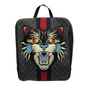 Gucci Angry Cat Backpack Black One